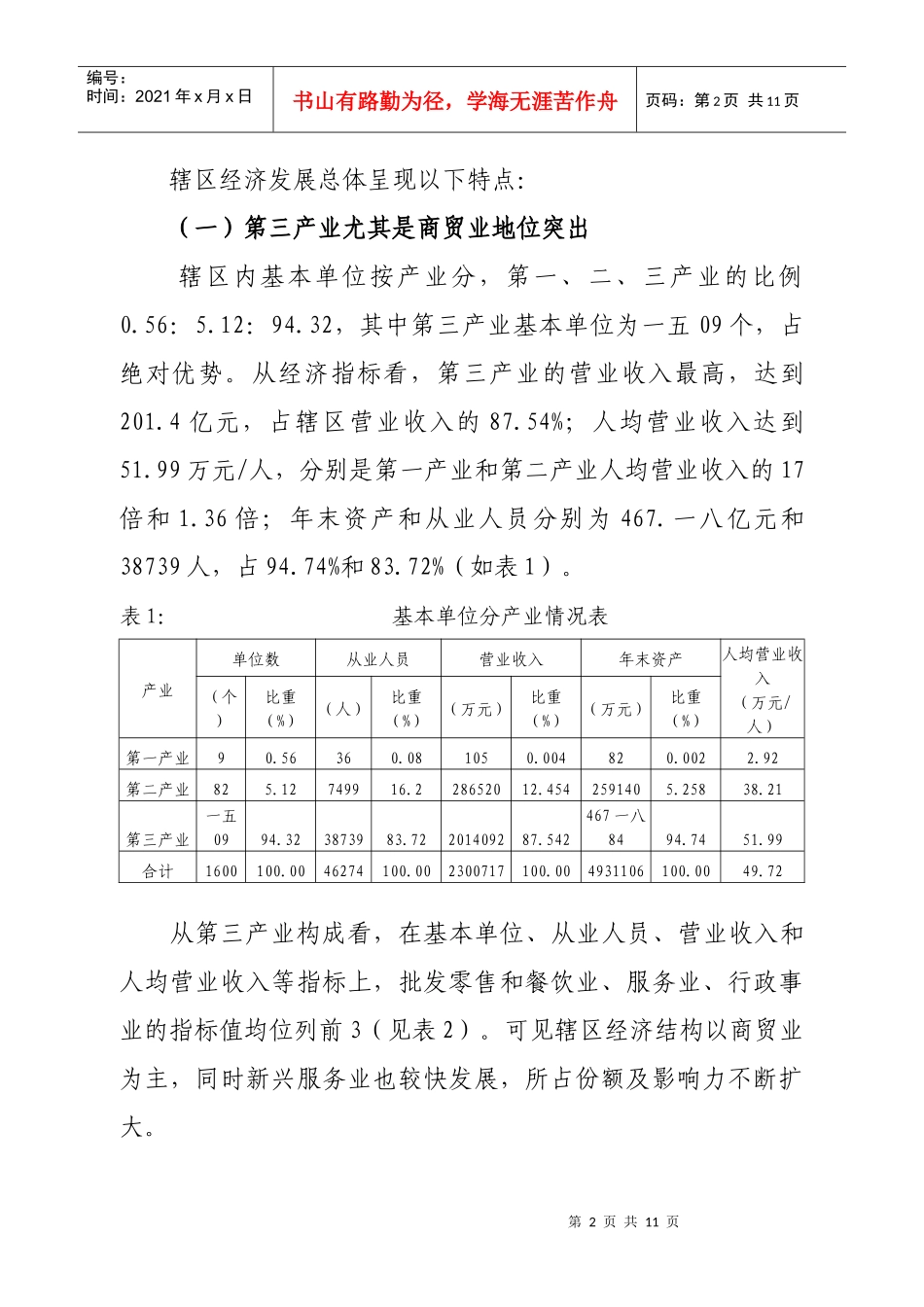 某街道办事处经济发展情况调查分析_第2页