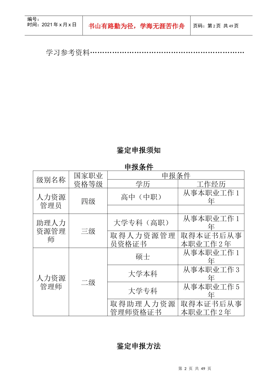 某贸易公司员工管理制度手册_第2页