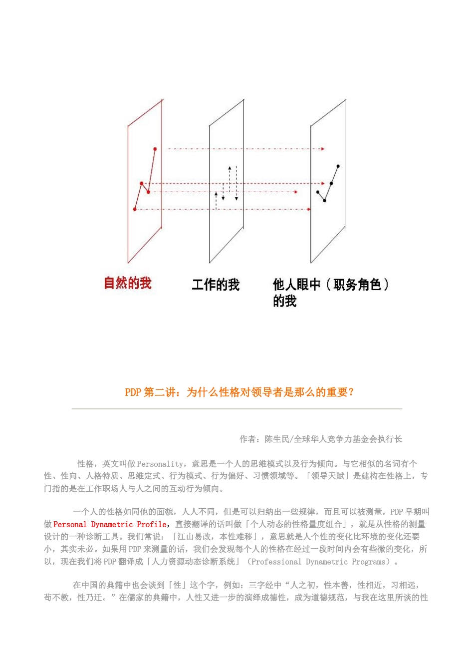 人力资源-PDP性格类型 培训笔记_第2页