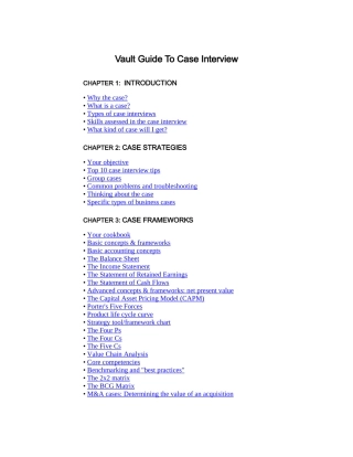 人力资源-CaseStudey面试案例分析