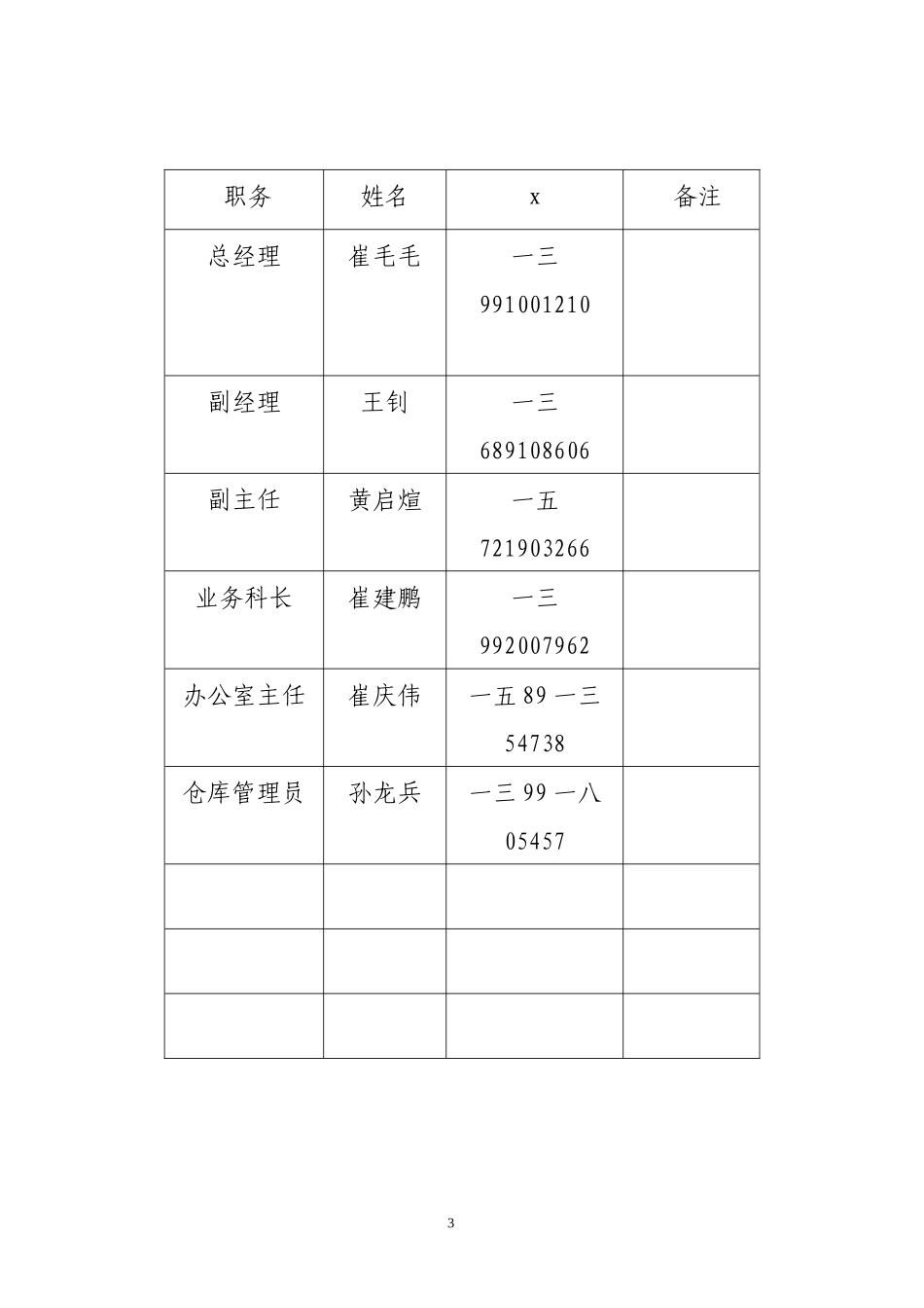 某烟花爆竹销售有限公司安全事故应急预案_第3页