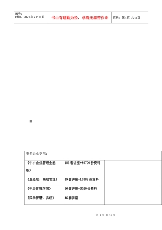 某美容美发公司实习报告