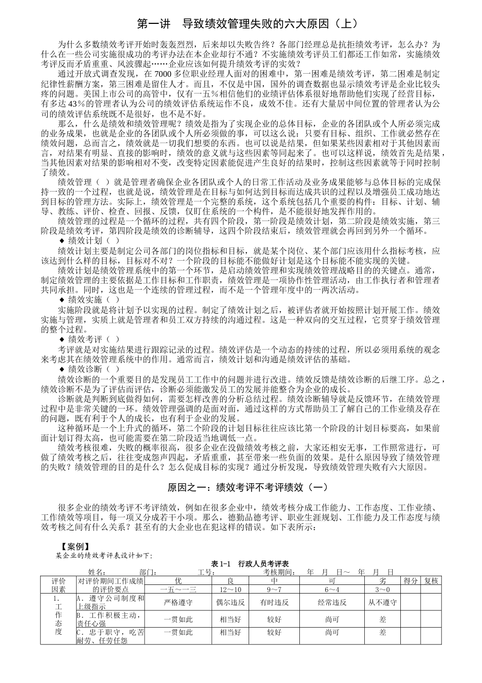 如何提高绩效考评的实效_第1页