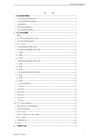 某科技公司职业发展体系