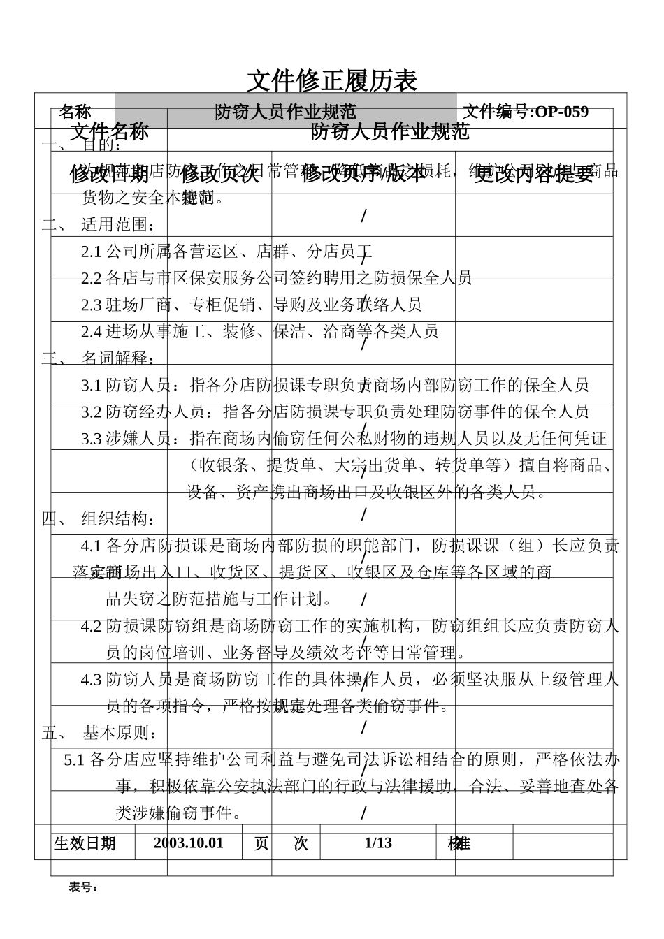 人力资源-OP-N-102_乐购防窃人员作业准则059_第2页