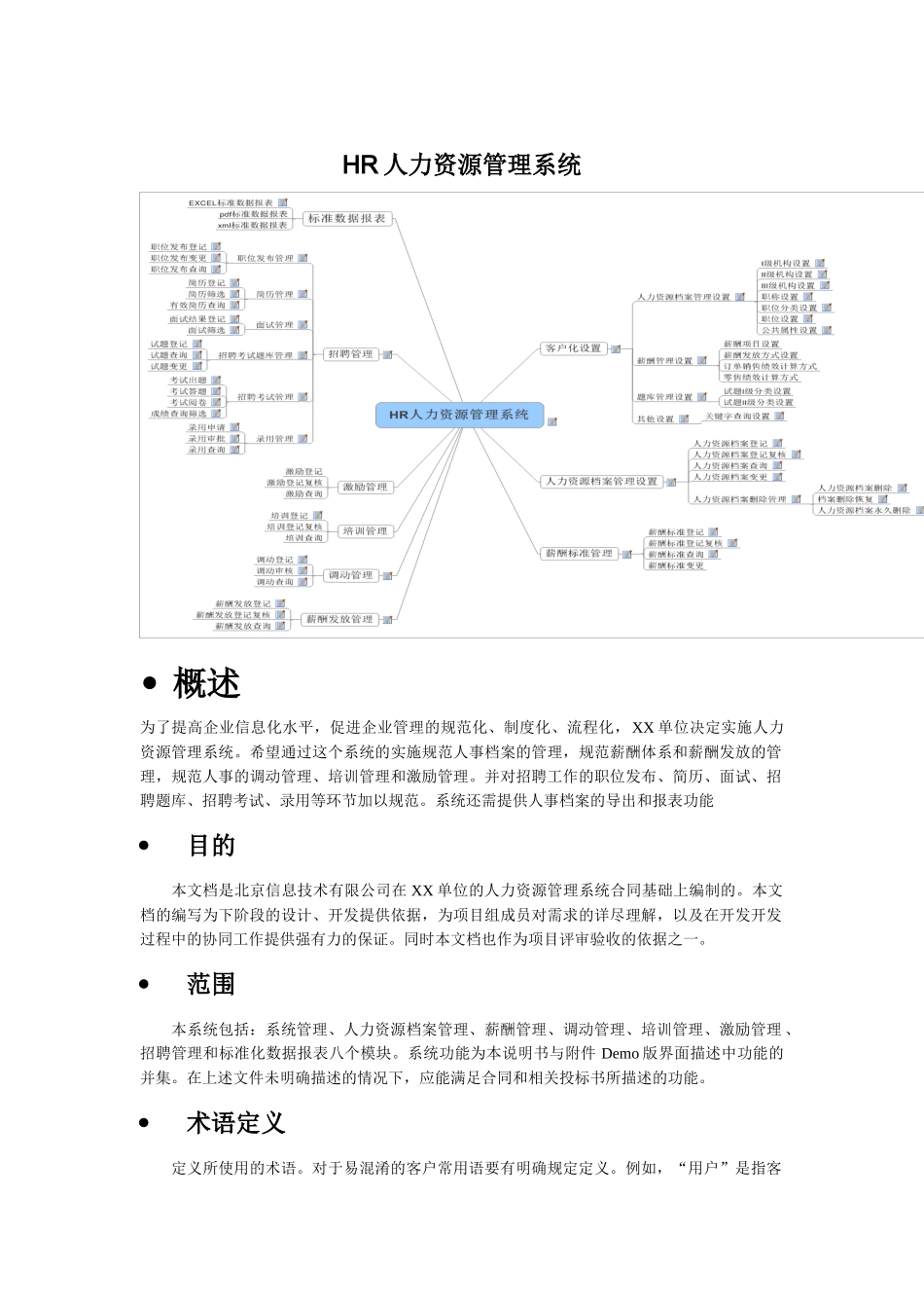 人力资源-HR人力资源管理系统概述_第1页