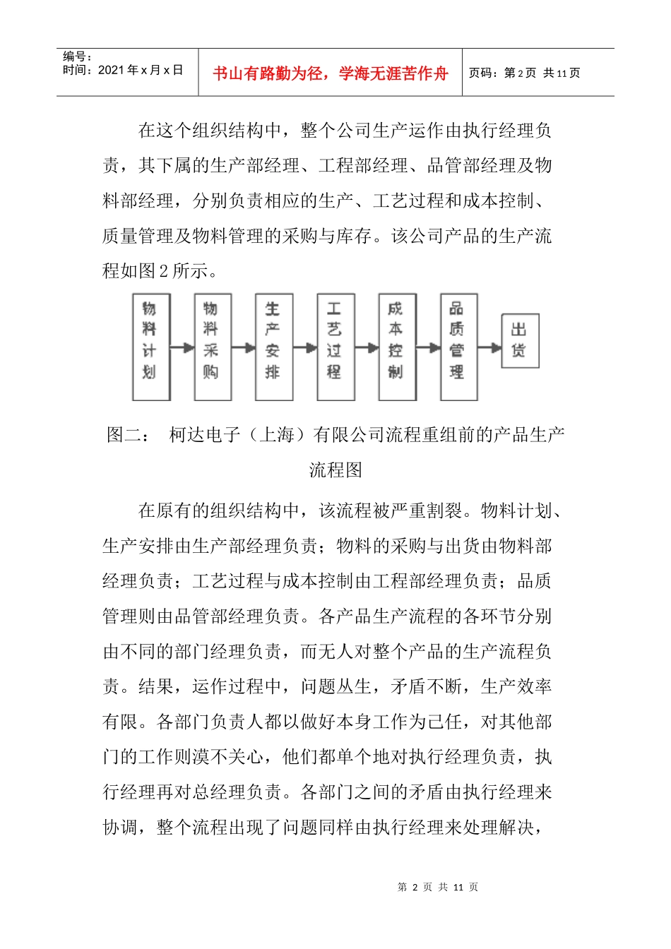某知名电子有限公司重组流程的过程_第2页
