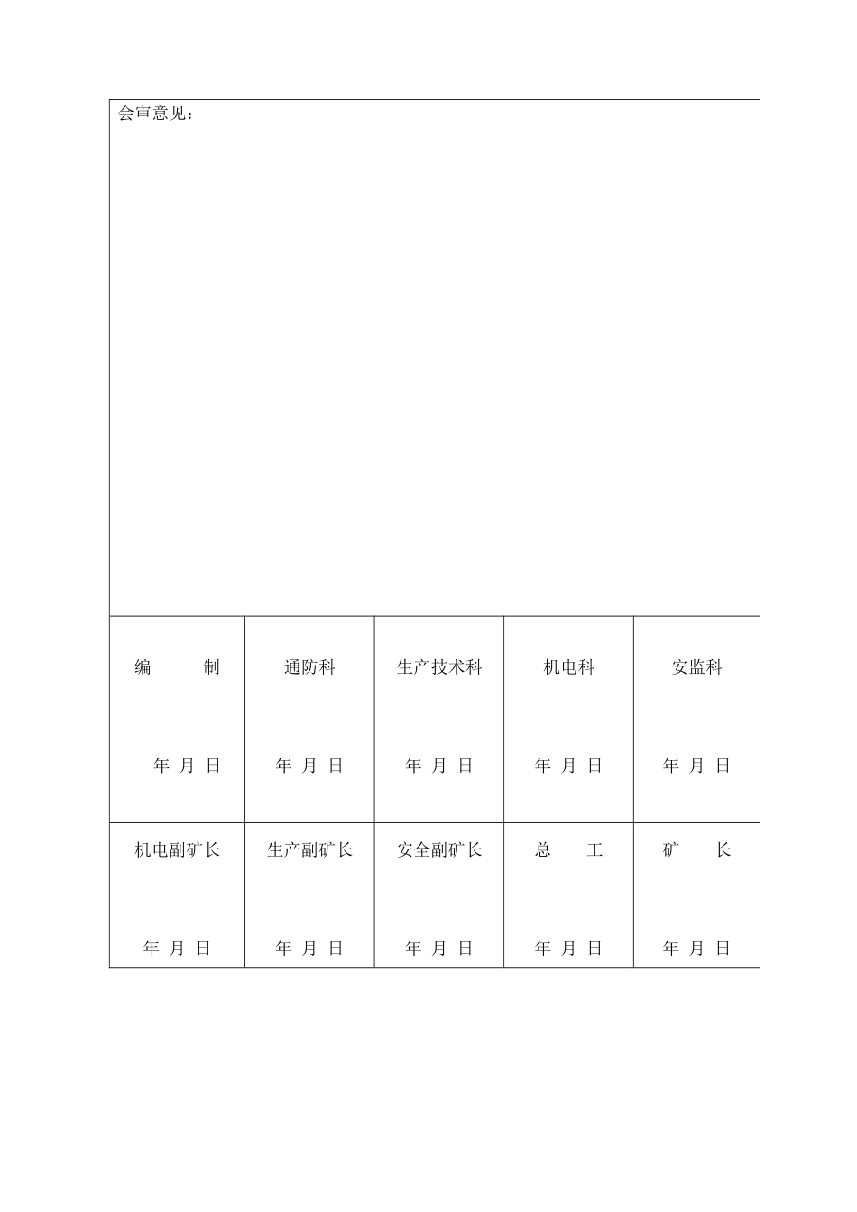某矿业有限公司年度矿井灾害预防与处理计划_第2页