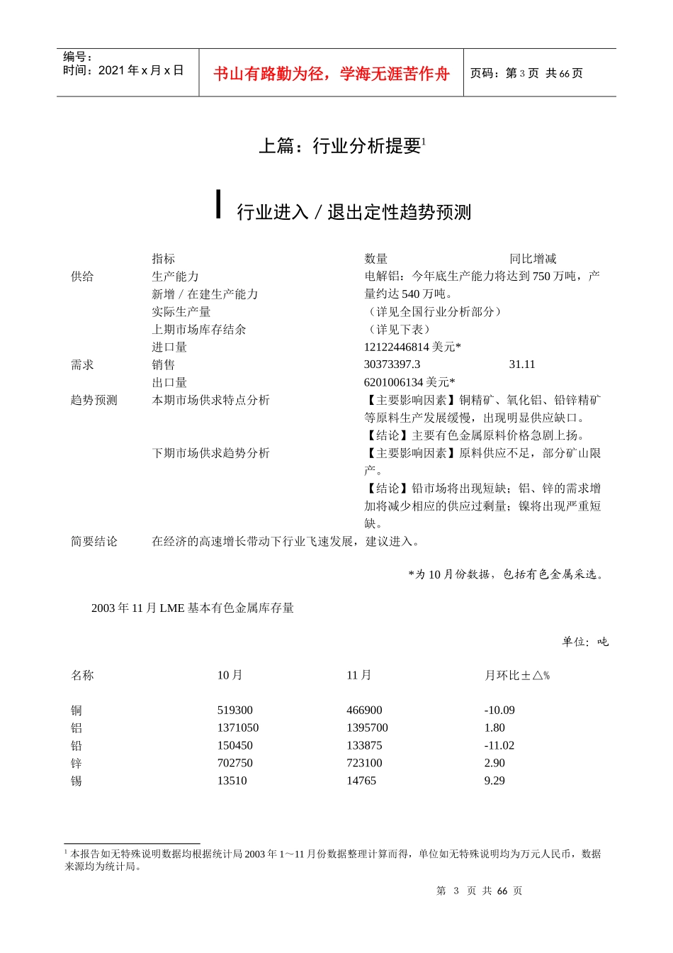 某著名咨询公司-金属加工行业-有色金属行业分析报告_第3页