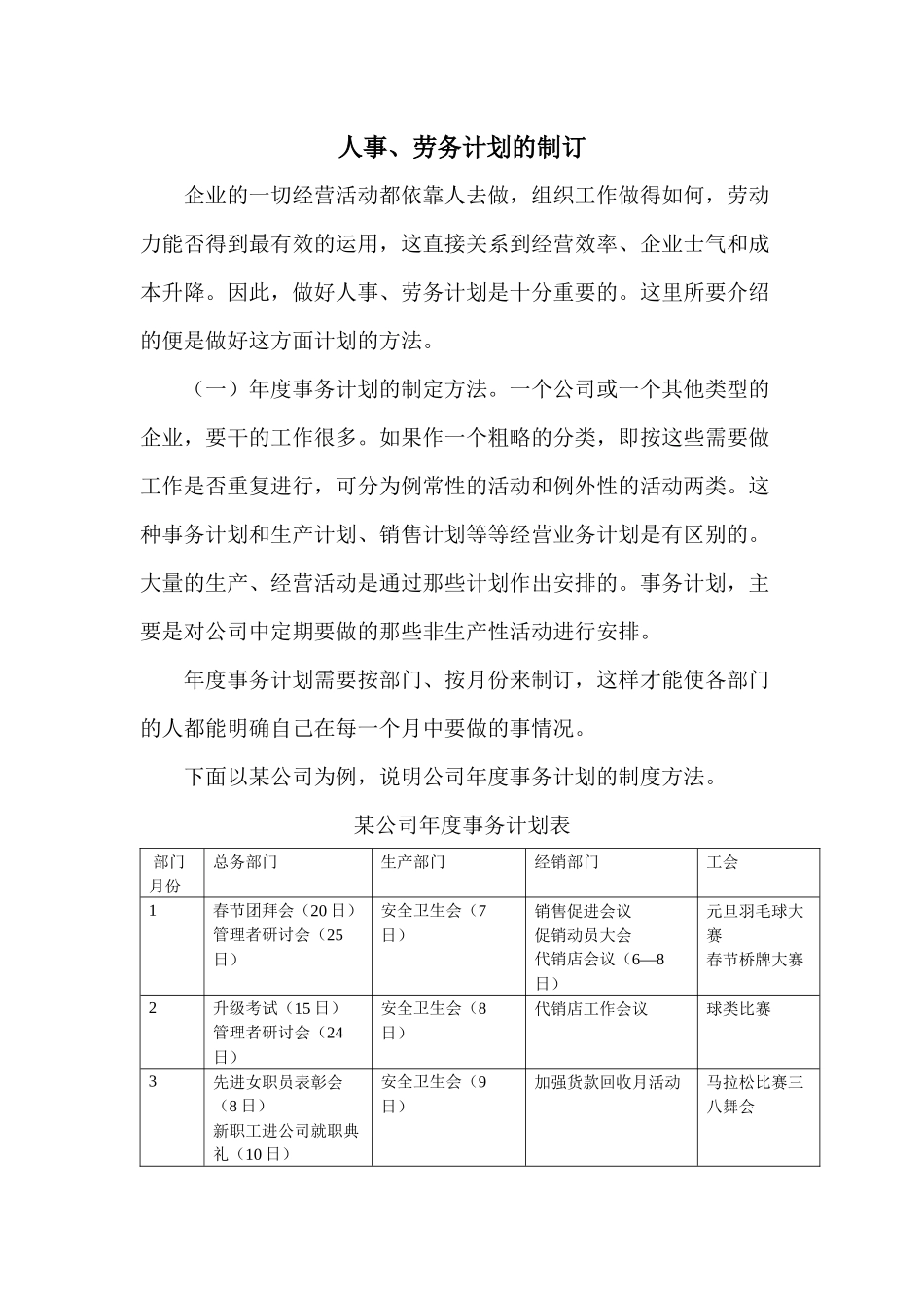 人事、劳务计划的制定_第2页