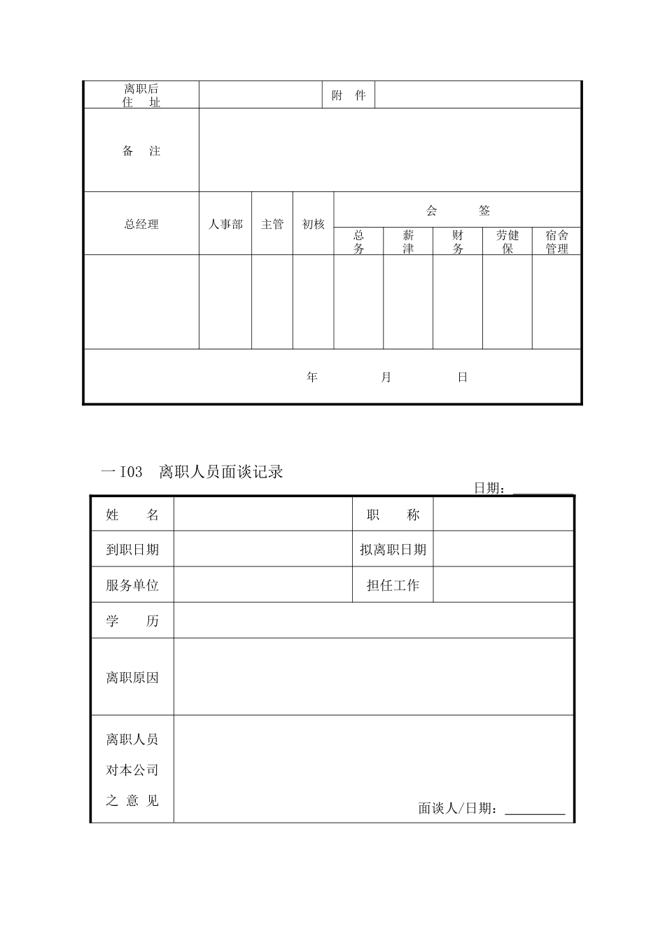 人事行政管理表格I纵表格_第2页