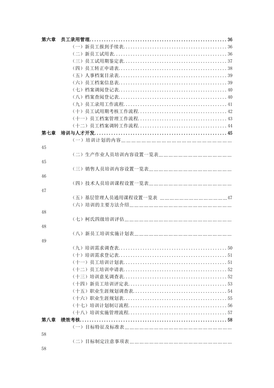 人力资源职位工作手册_第3页