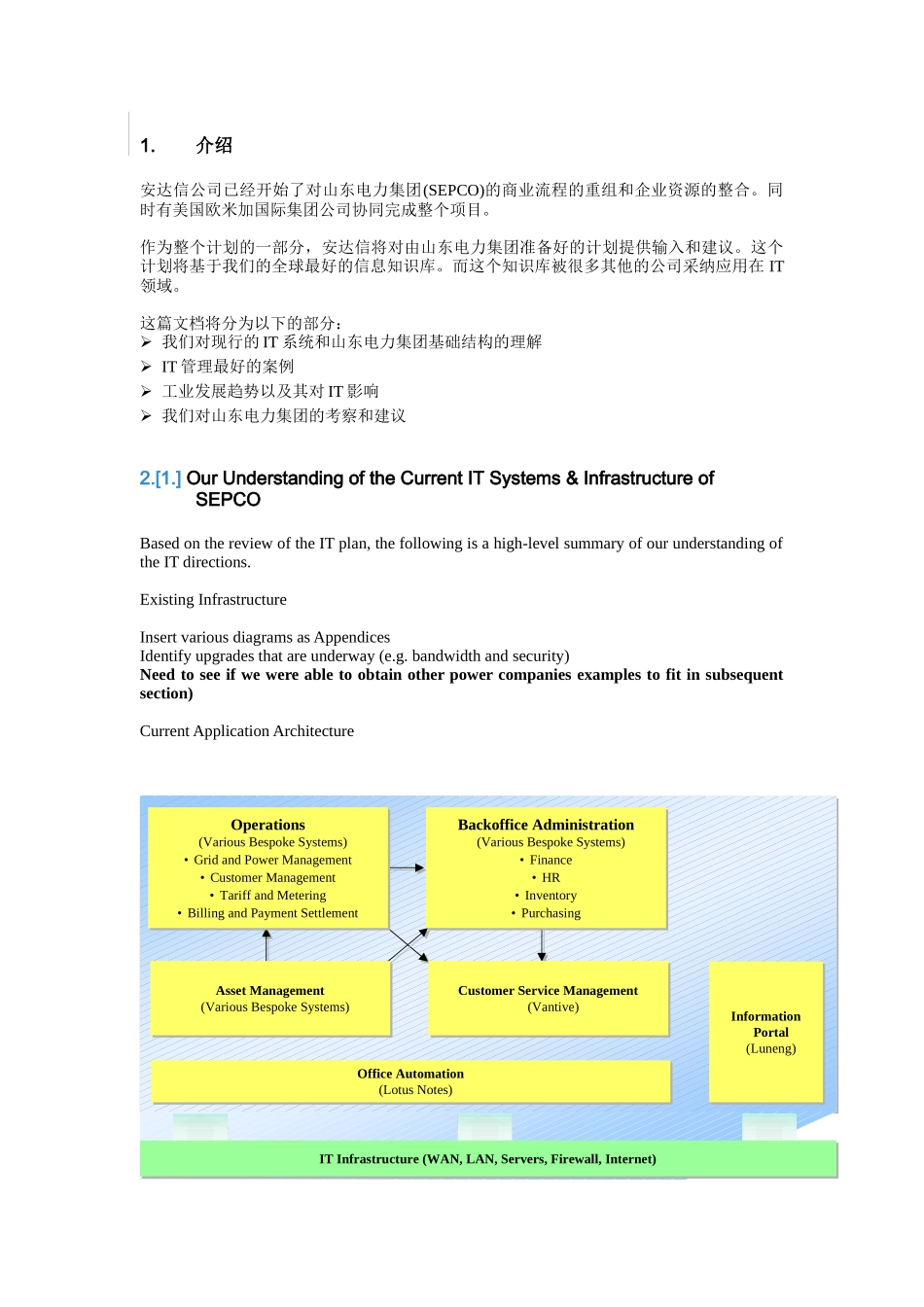 某电力集团商业流程的重组和企业资源的整合_第1页