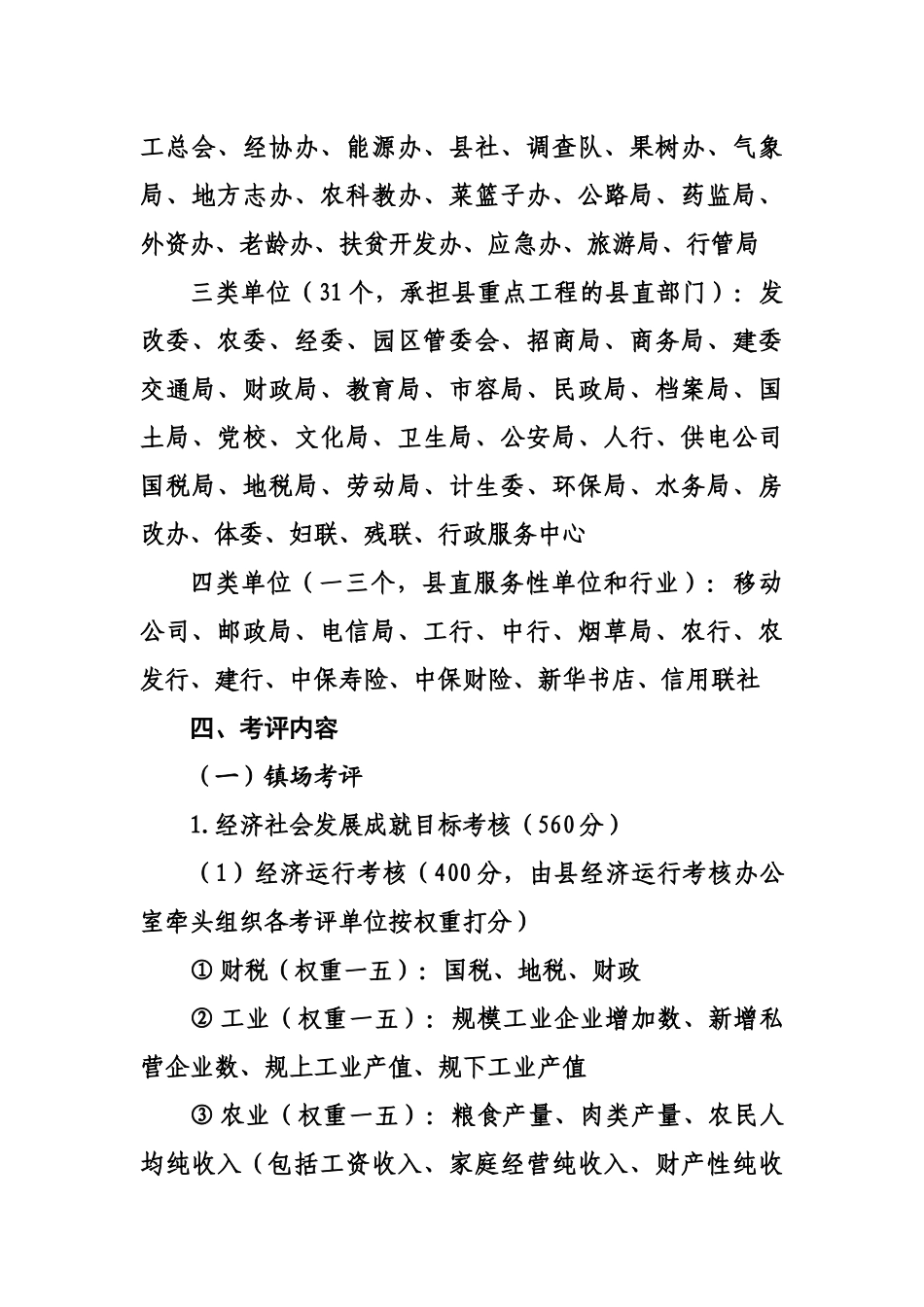 全县年度绩效综合考评意见_第3页