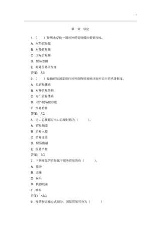 2012_国际贸易理论与实务__多选题