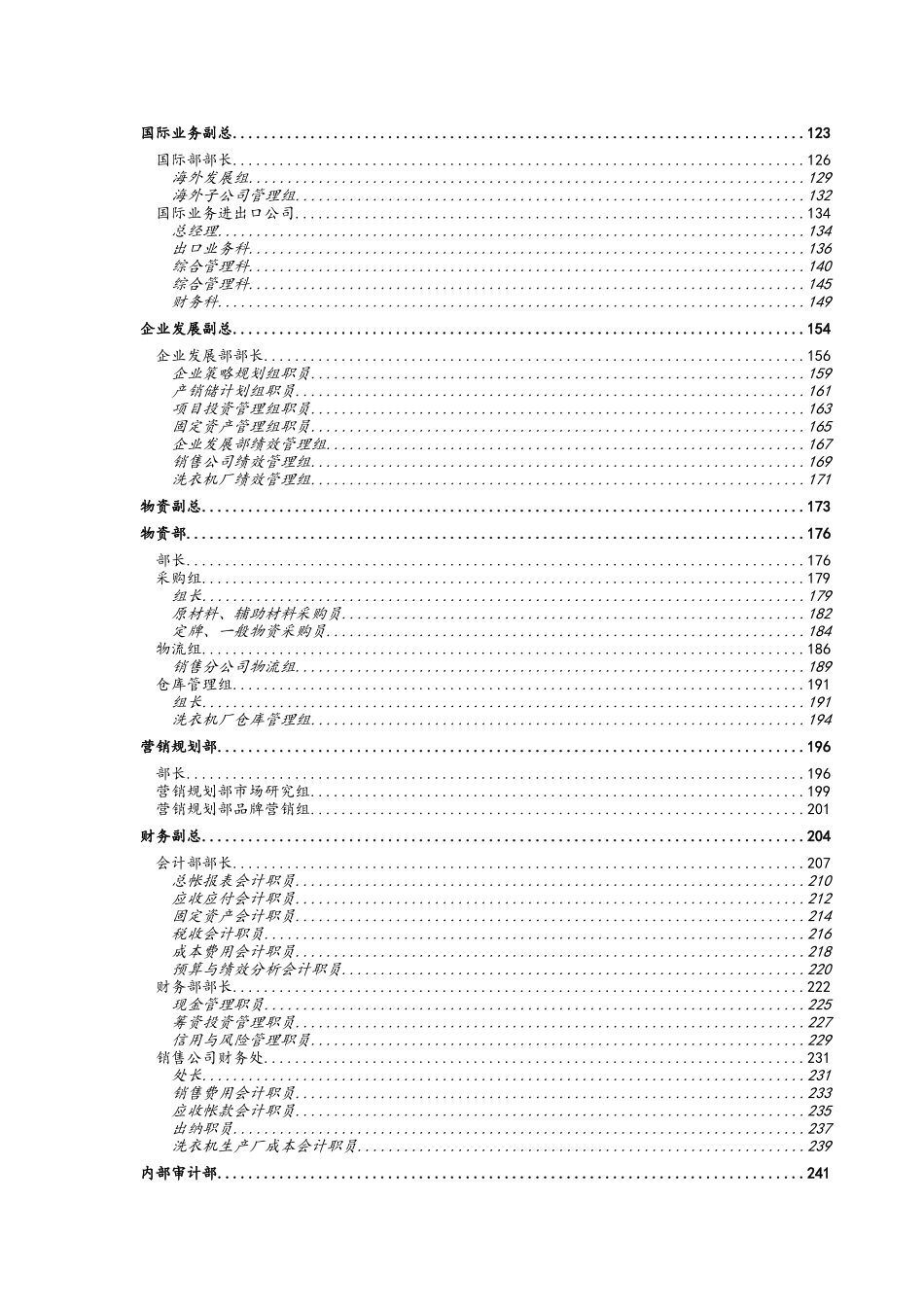 小天鹅职位说明书_第2页