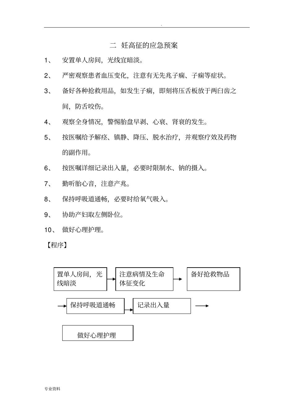 子宫大出血的应急预案_第2页