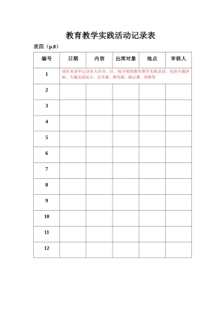培训手册填写说明XXXX6