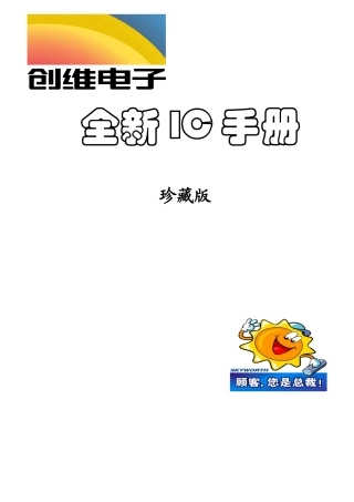 某电子公司全新IC标准手册