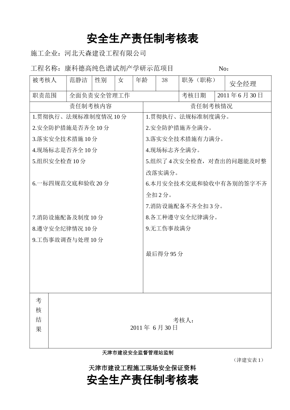 人力资源-6月份责任制考核_第2页