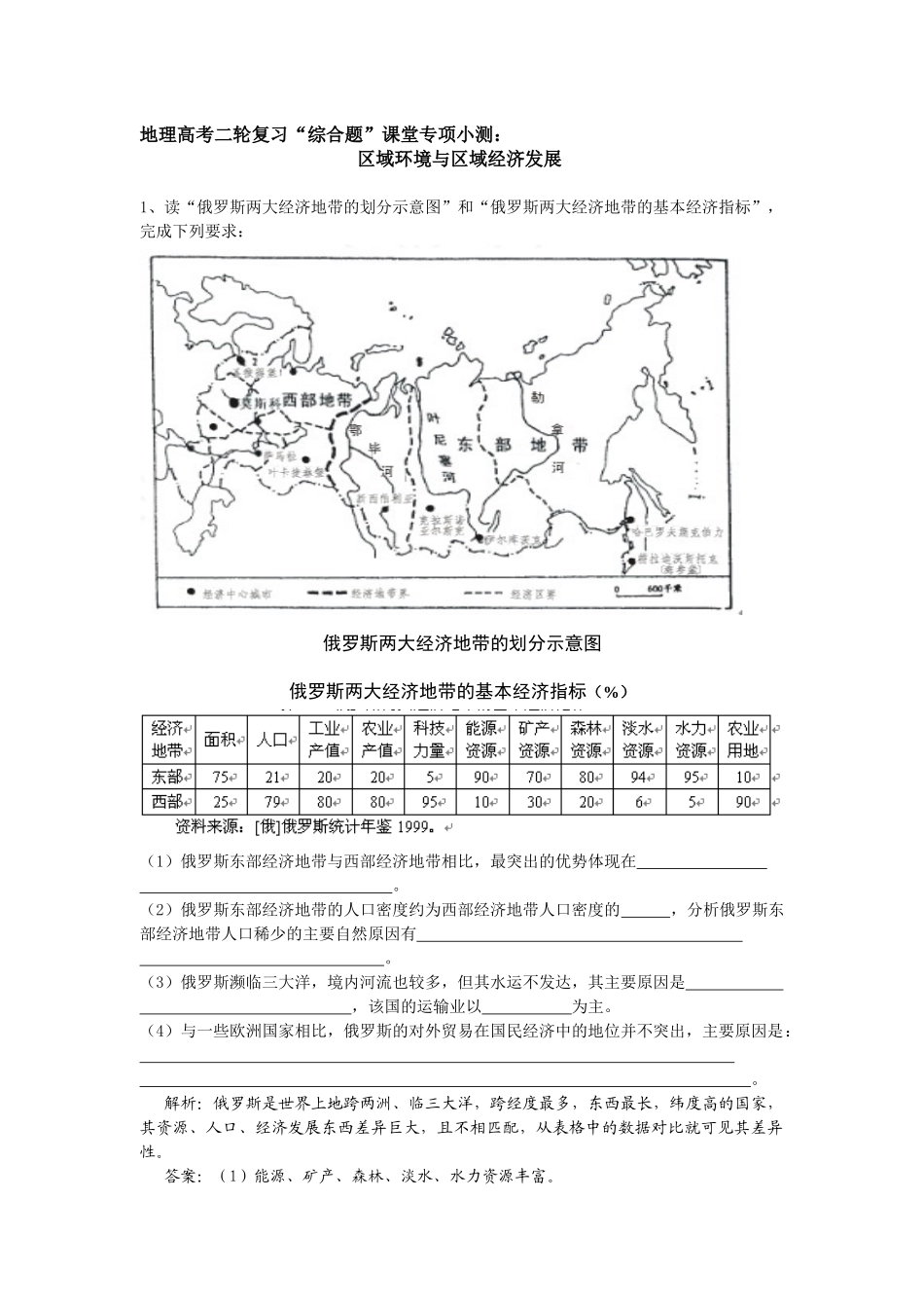 区域环境与区域经济发展_第1页