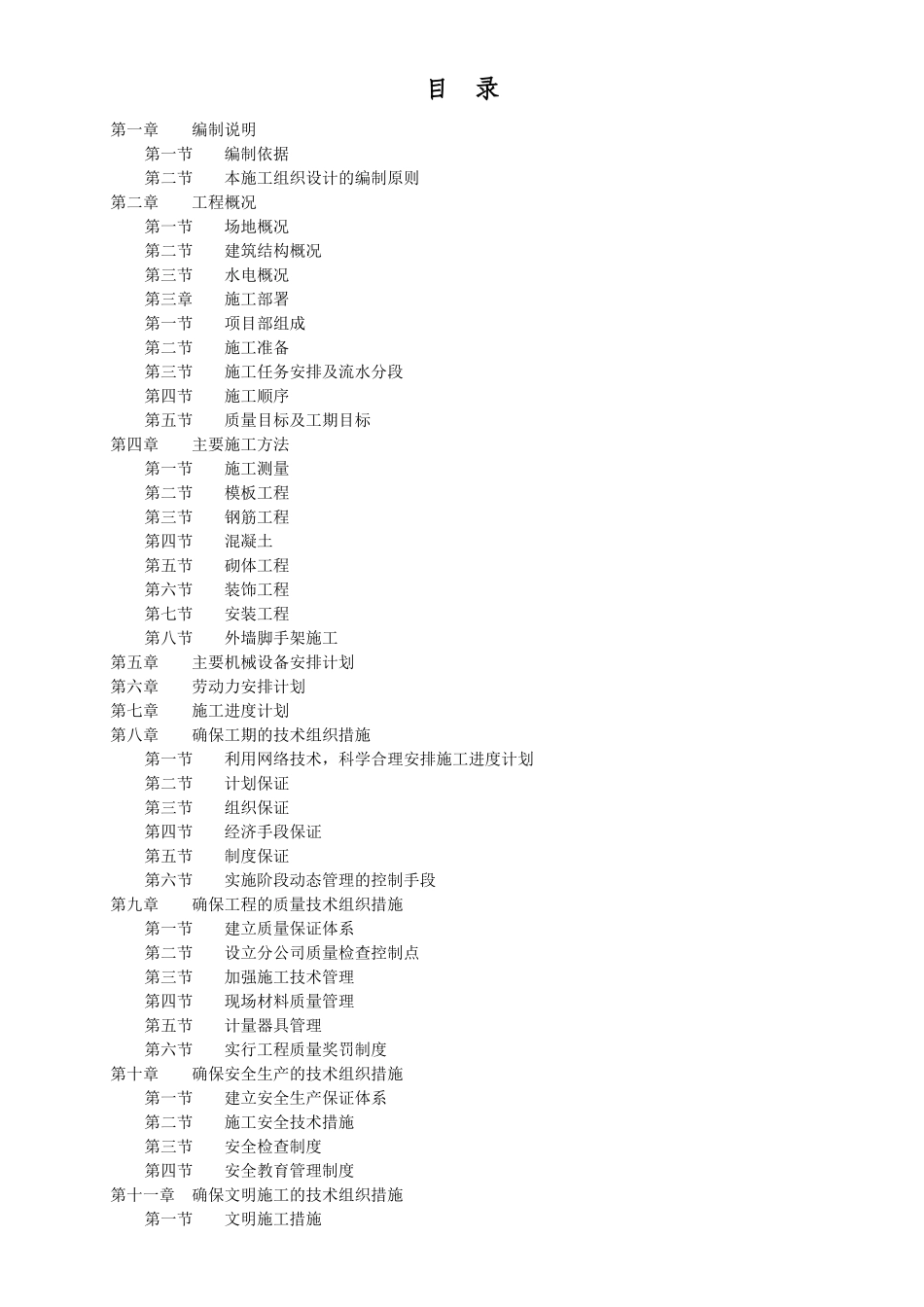 某购物广场施工组织设计_第1页