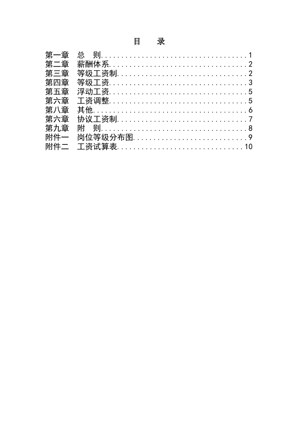 云南优耐达信息产业有限公司薪酬设计方案_第2页