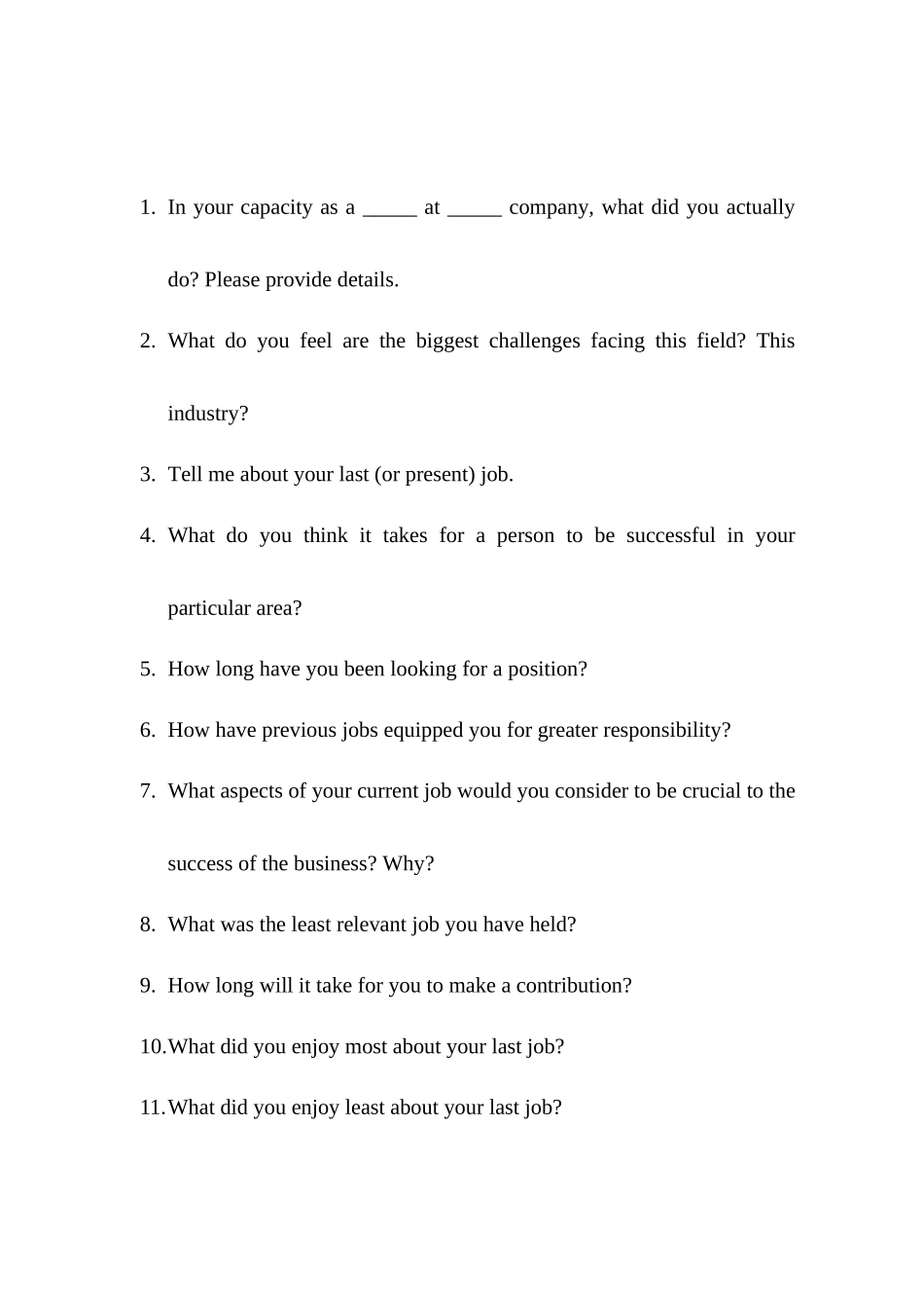 外资企业面试大全英文_第3页