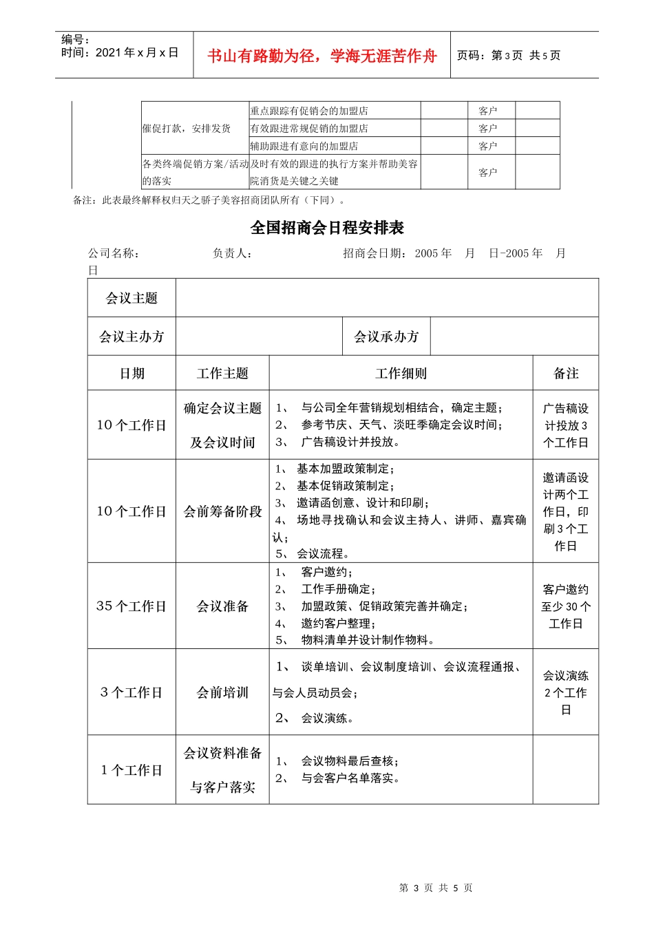 某美容公司全国招商会资料_第3页