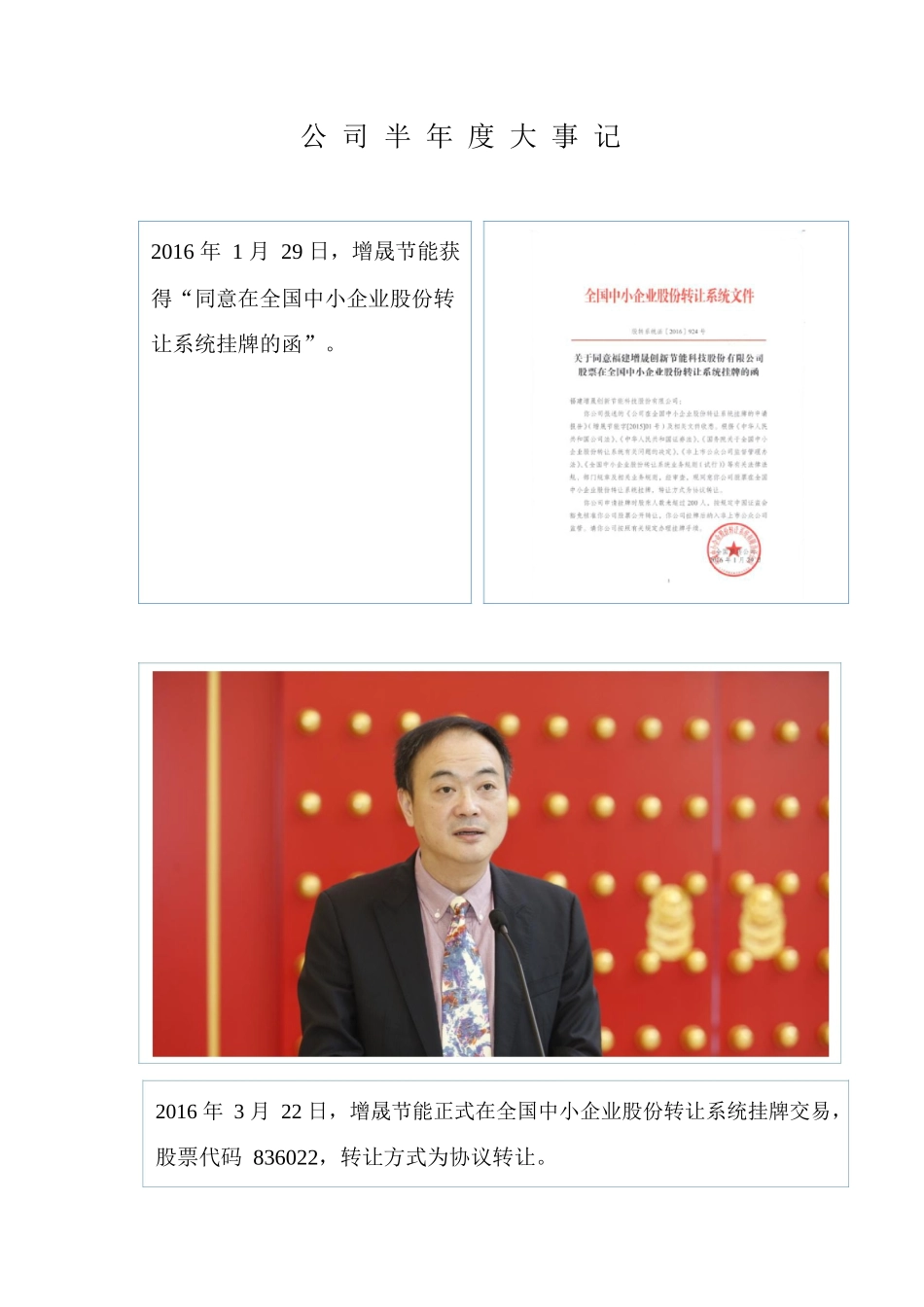 某节能科技股份有限公司半年度报告_第2页