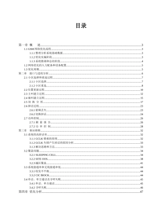 人力资源-GSM优化指导书 网优人员专用