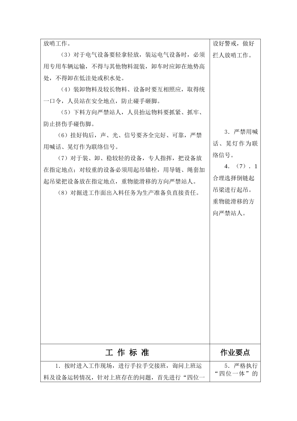 四个岗位标准2_第2页