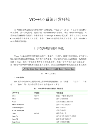 人力资源-VC60系统开发环境