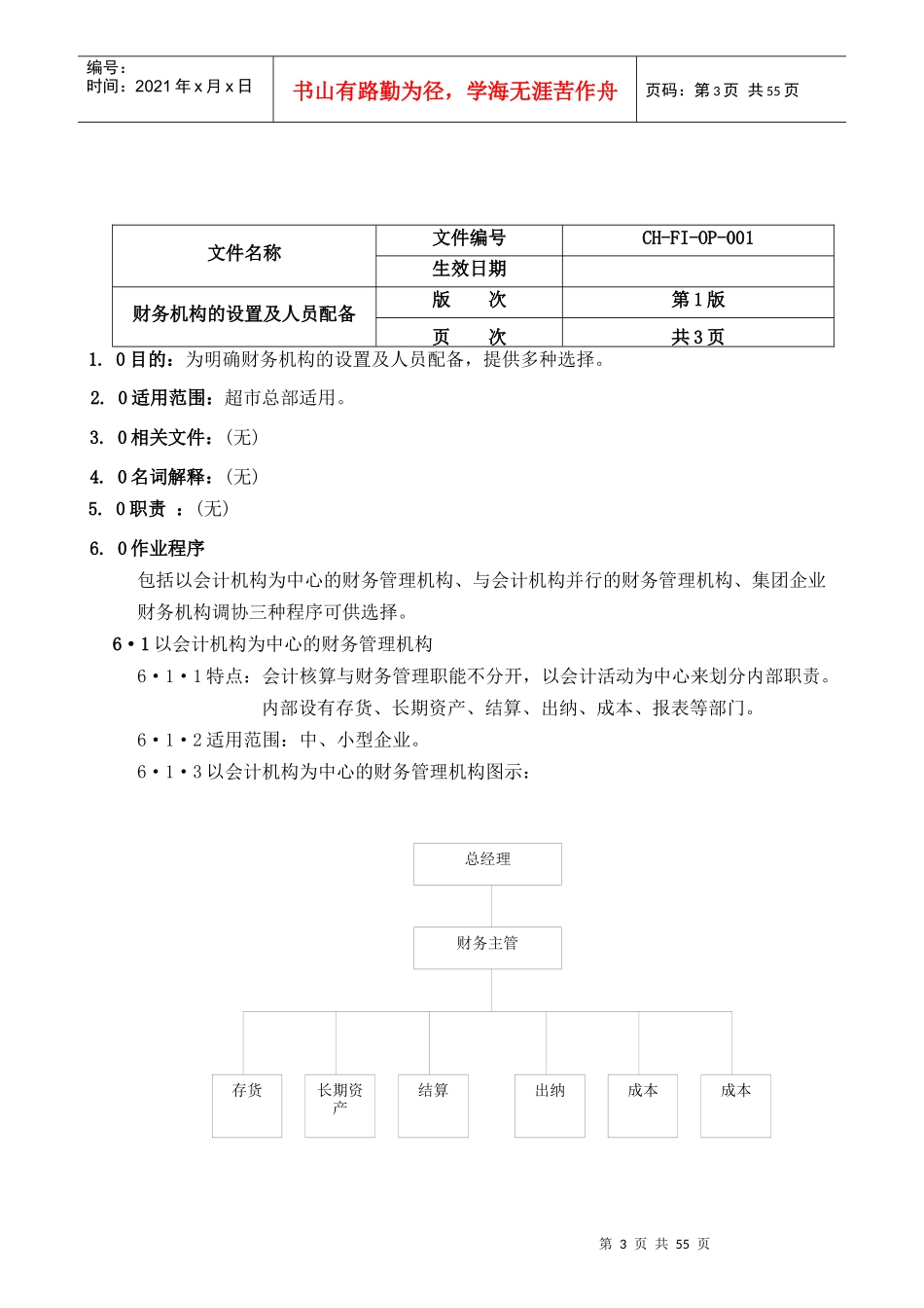 某超市财务管理知识手册_第3页