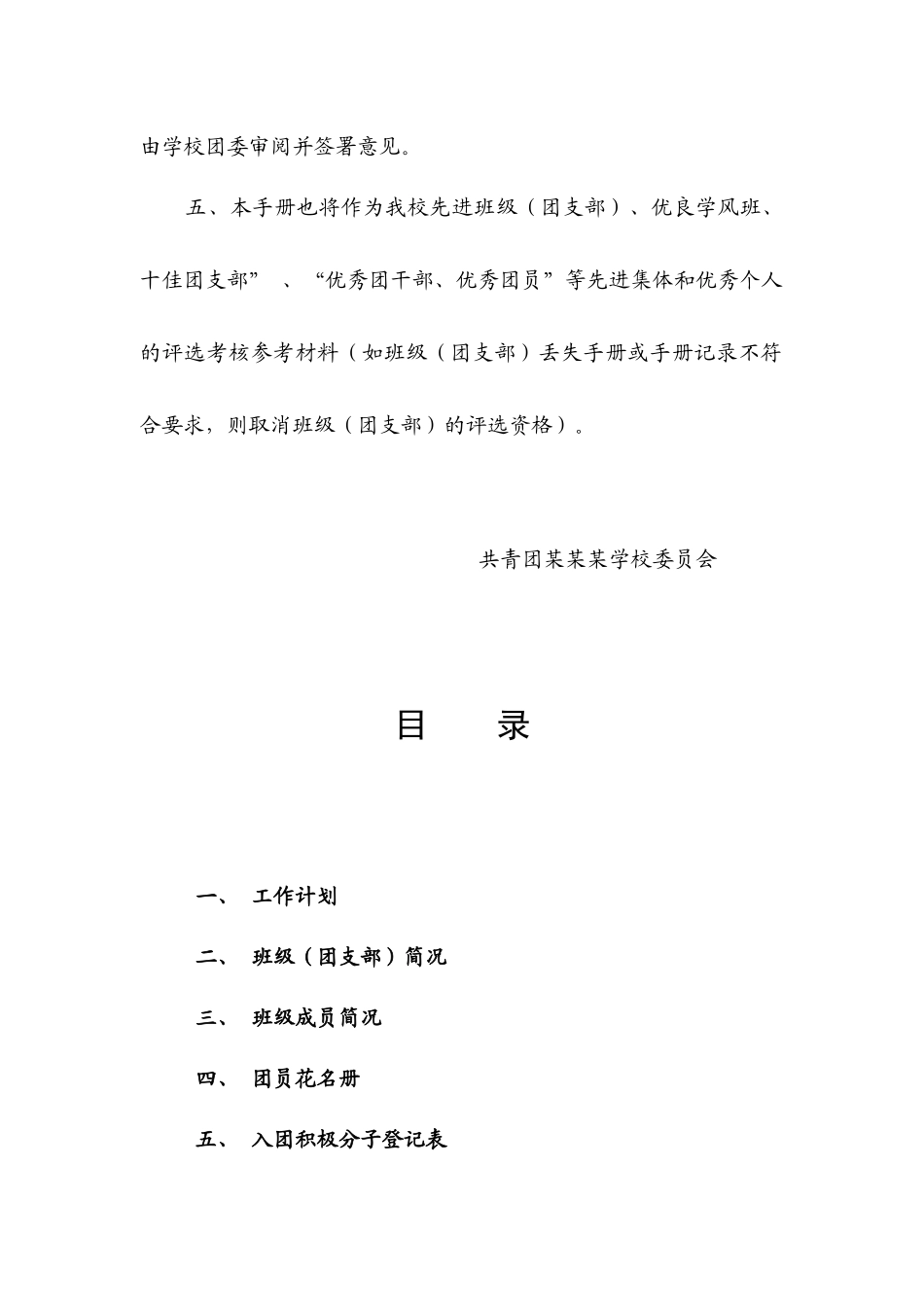 学校团支部工作手册_第3页