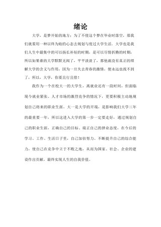 乌丽婷的职业规划