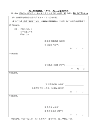 人力资源-SJYBHYGC-010基础工程专项施工方案培训资料
