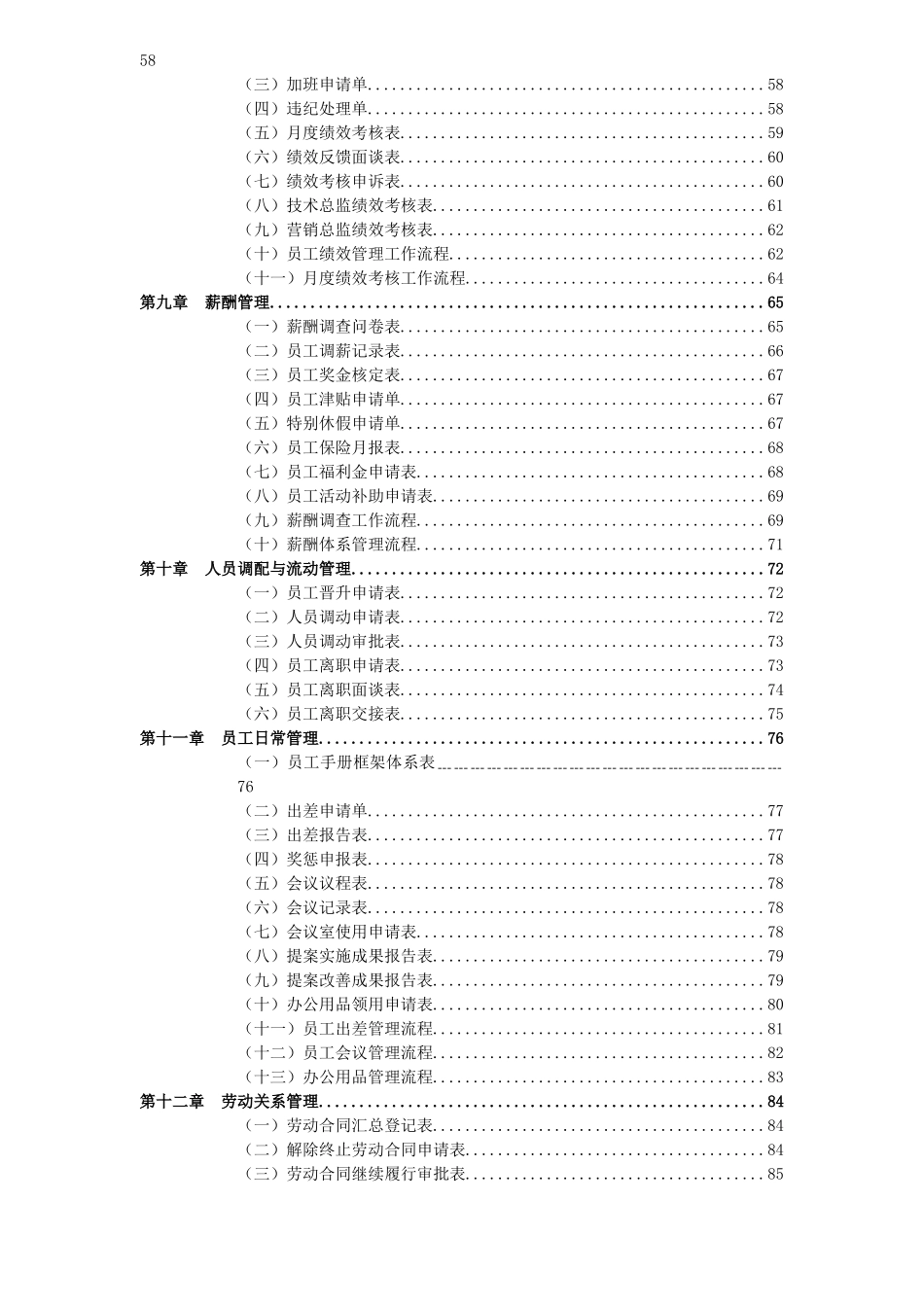 人力资源管理职位全部工作明细_第3页