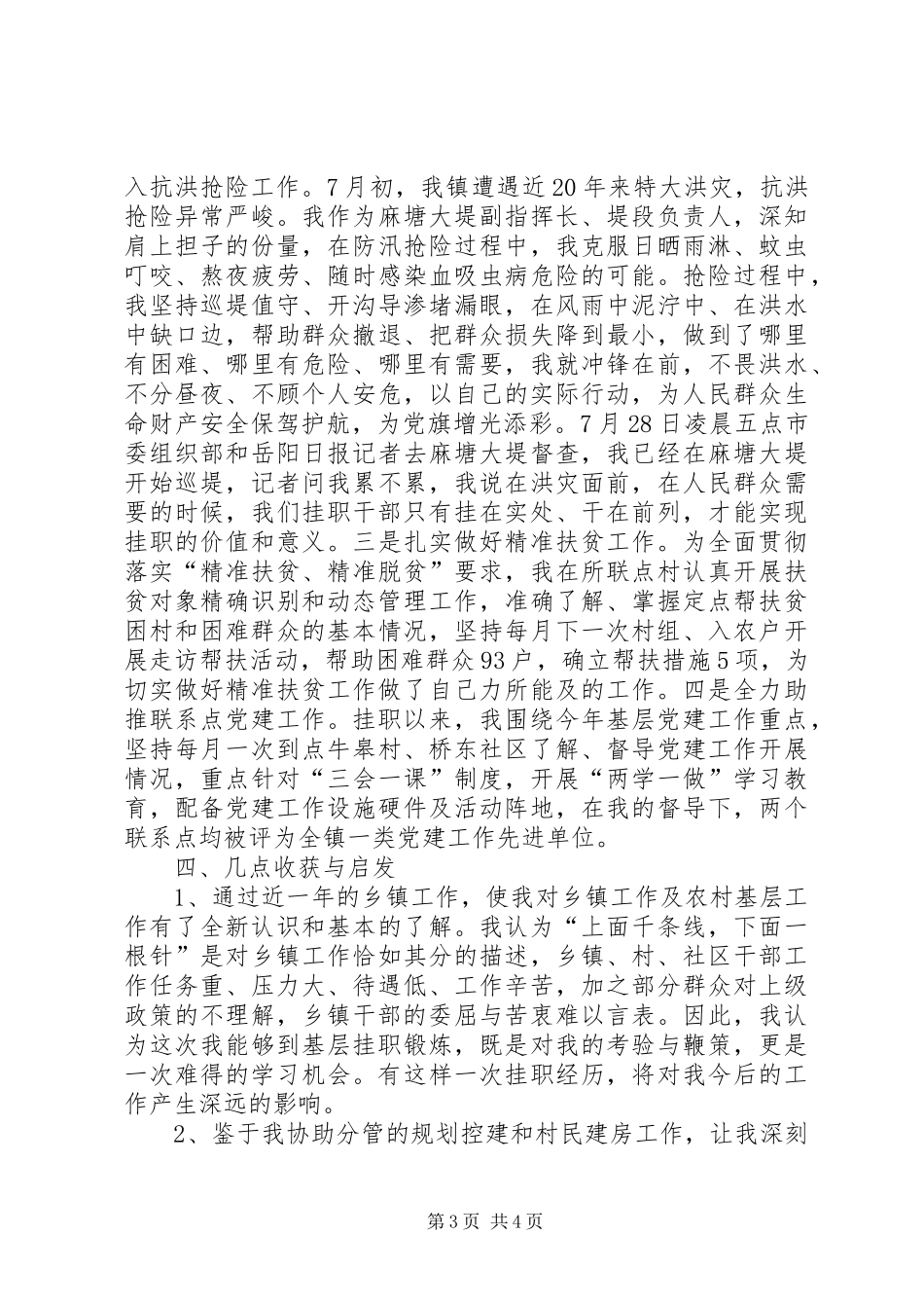 监察支队大队长挂职锻炼工作总结_第3页
