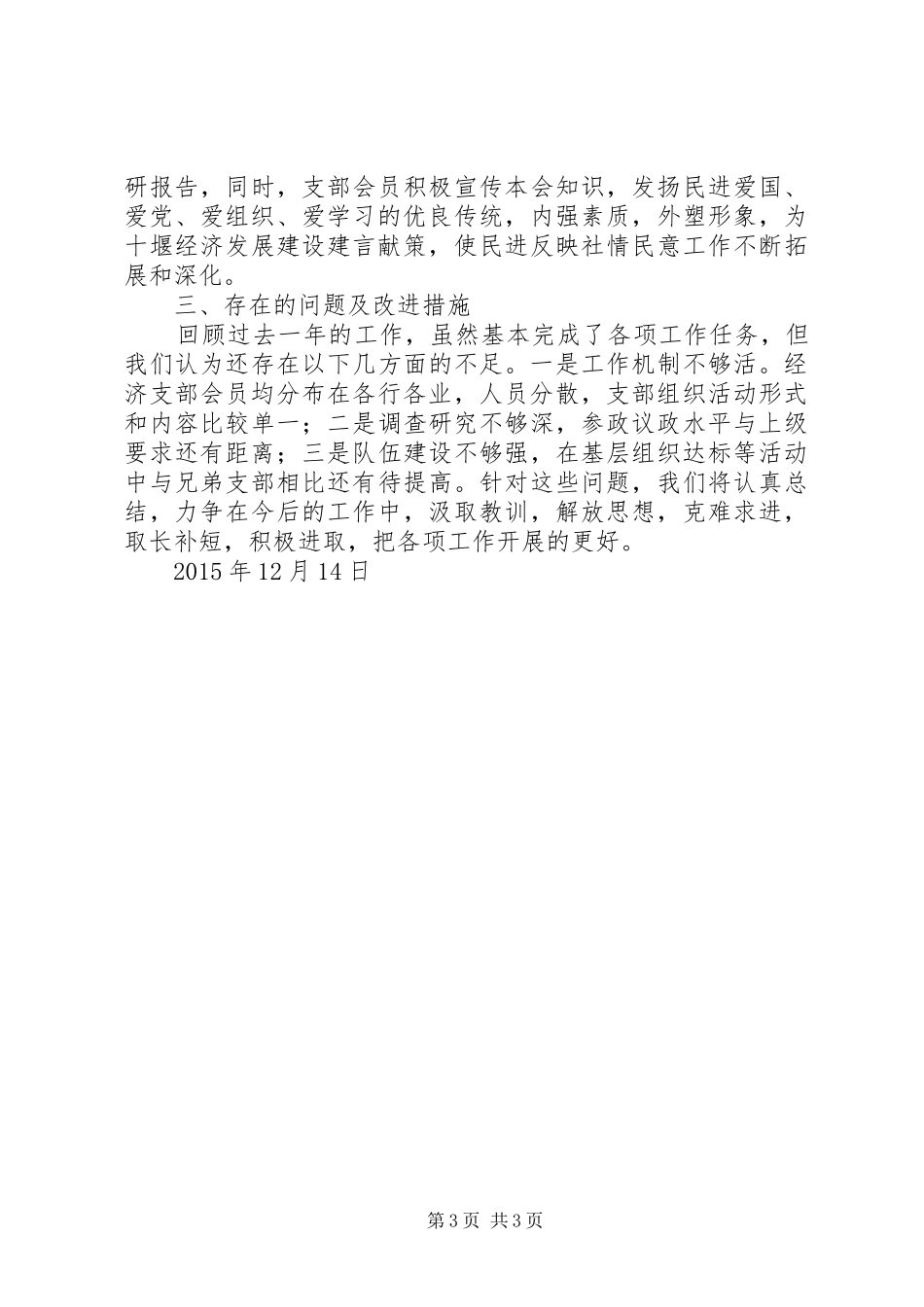 经济支部工作总结_第3页