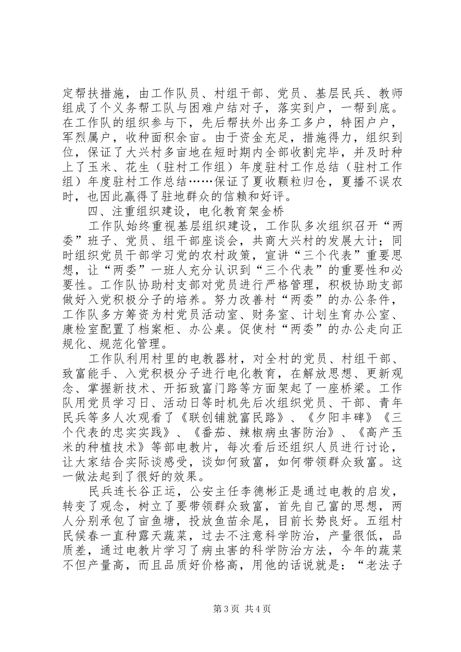 （驻村工作组）年度驻村工作总结_第3页