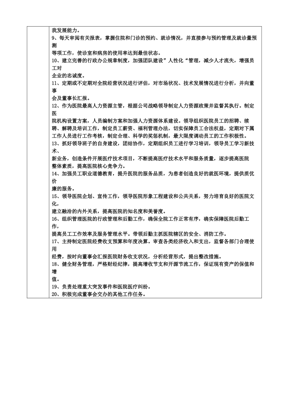 医院岗位职责文本大全(61页)_第2页