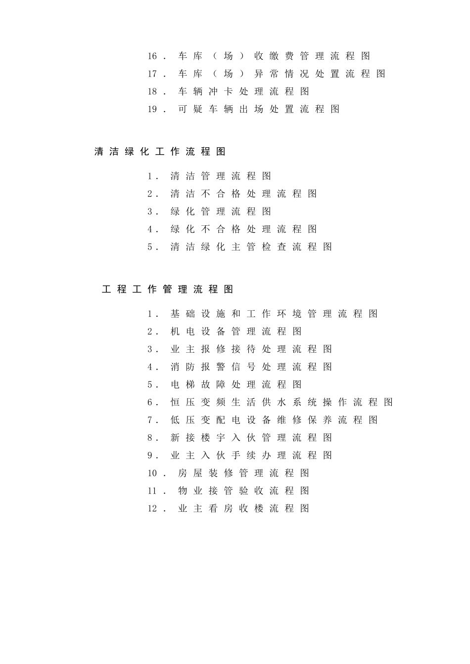 某物业管理有限公司工作流程图(52_第3页