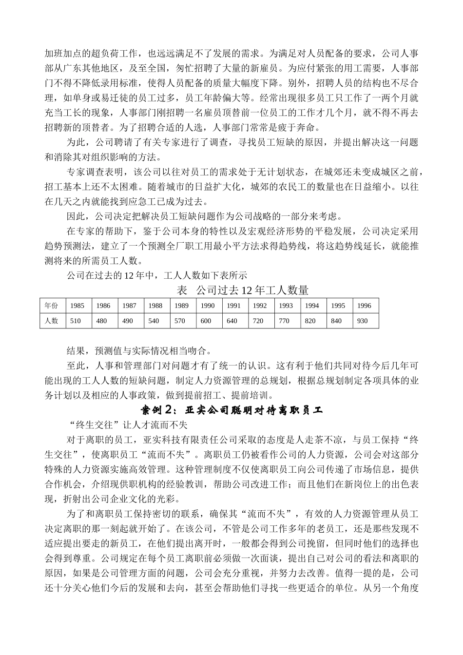 人力资源管理实训案例集_第3页