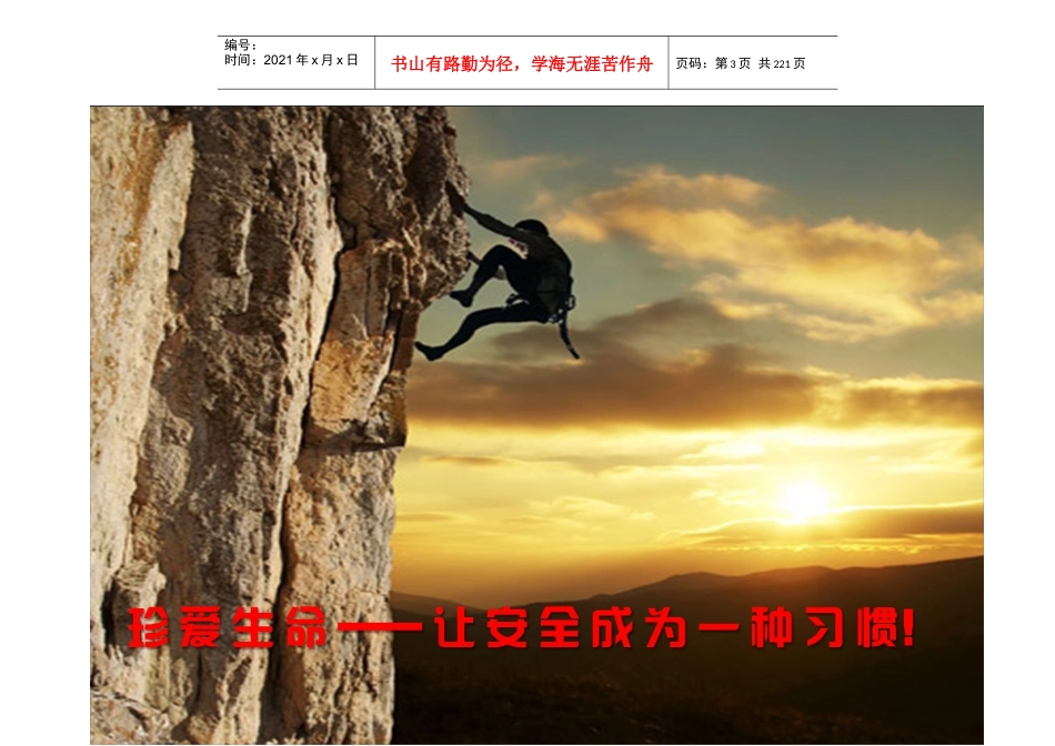 某煤业公司安全风险预控管理考核细则_第3页