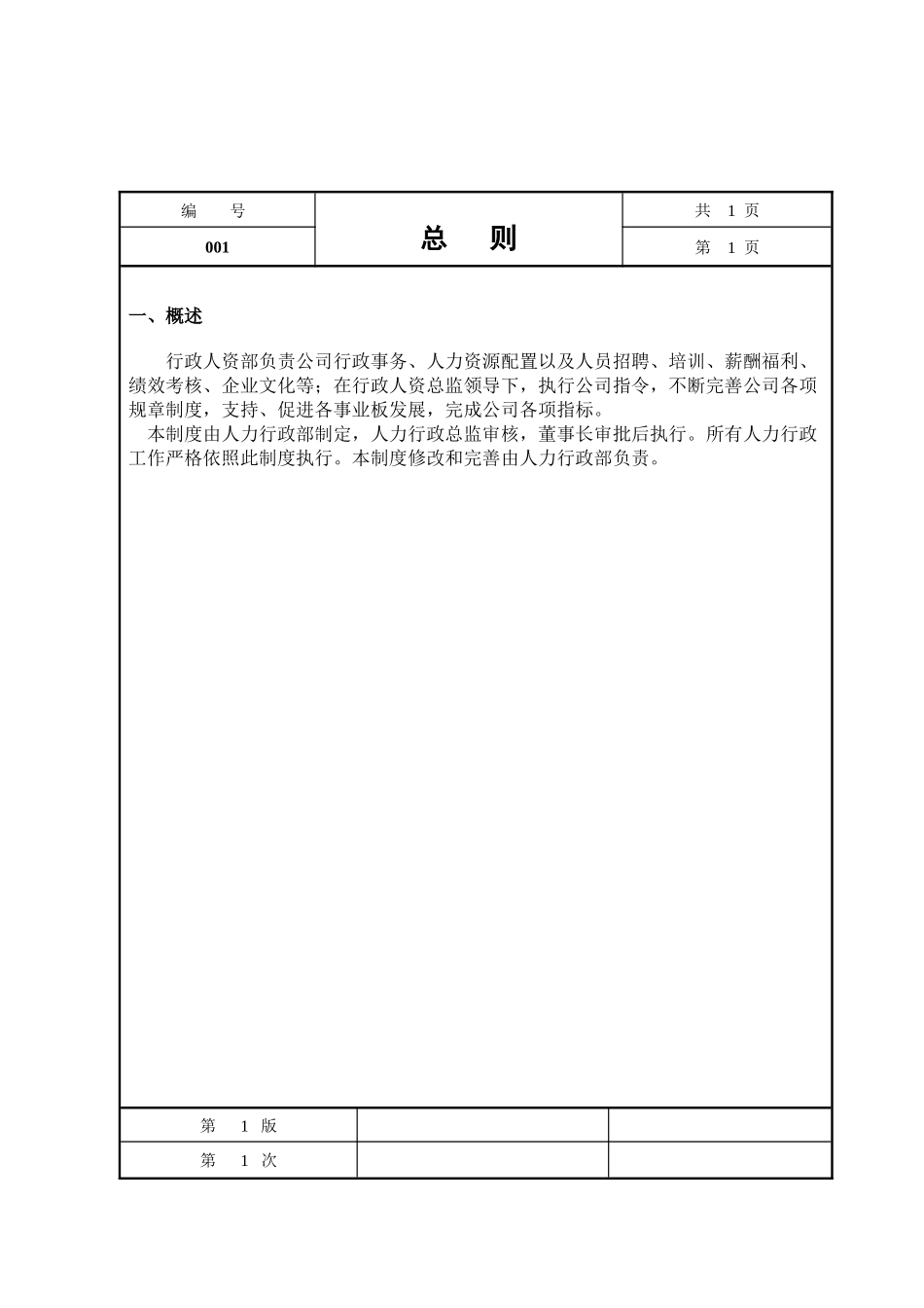 某贸易有限公司行政人资管理手册_第3页