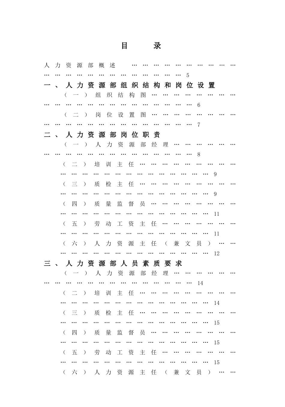 人力资源部概述_第1页