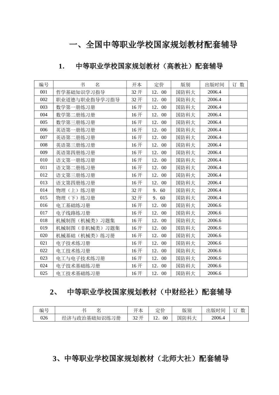 全国中等职业学校国家规划教材配套辅导_第1页