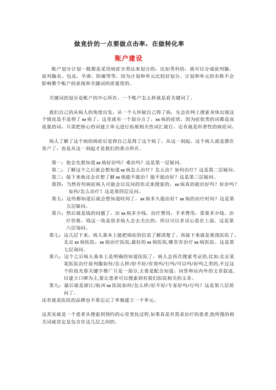 医疗竞价工作手册_第2页