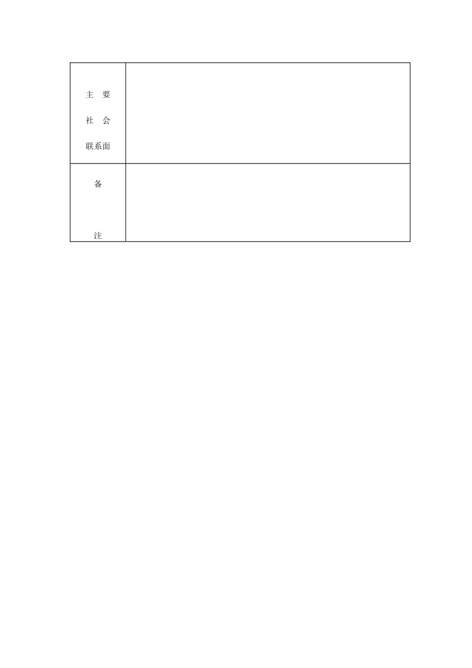 医院招聘简历表_第2页